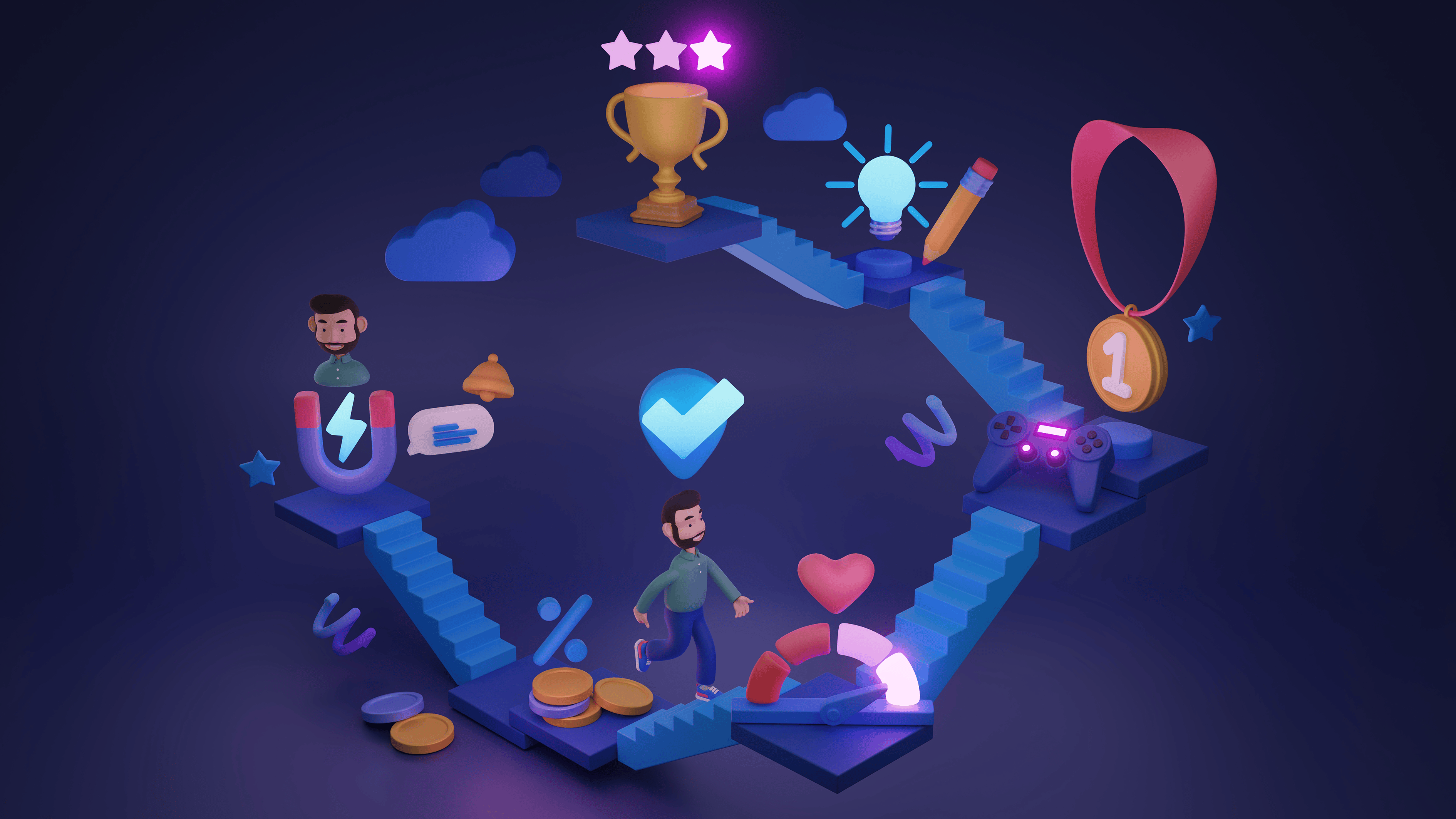 Online learning gamification